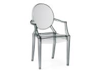 Пластиковый стул Luis gray. Фото №1