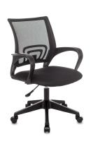 Кресло офисное TopChairs ST-Basic сетка/ткань черный. Фото №1