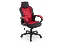 Компьютерное кресло Kadis темно-красное / черное. Фото №1