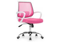 Компьютерное кресло Ergoplus белое / розовое. Фото №1