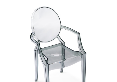 Пластиковый стул Luis gray. Фото №5