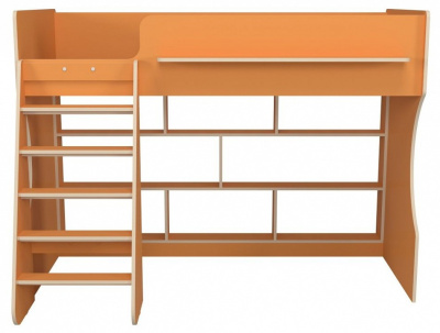 Кровать-чердак Р432-П Капризун 1, оранжевый. Фото №4