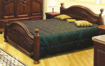Кровать Босфор-Люкс ГМ 6233Р (160, резьба). Фото №2