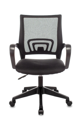 Кресло офисное TopChairs ST-Basic сетка/ткань черный. Фото №5