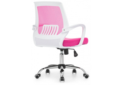 Компьютерное кресло Ergoplus белое / розовое. Фото №5