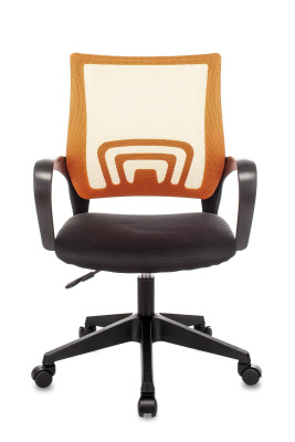Кресло офисное TopChairs ST-Basic сетка/ткань оранжевый. Фото №5