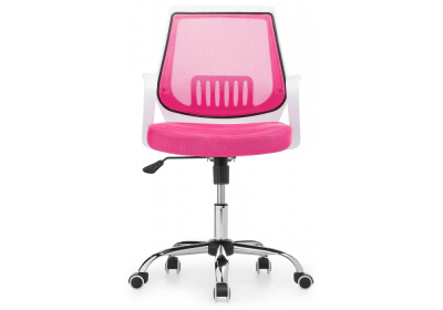 Компьютерное кресло Ergoplus белое / розовое. Фото №3