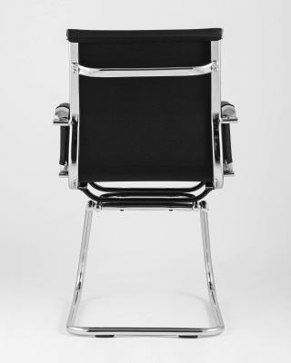 Кресло для посетителей TopChairs Visit черное. Фото №5