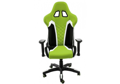 Компьютерное кресло Prime черное / зеленое. Фото №3