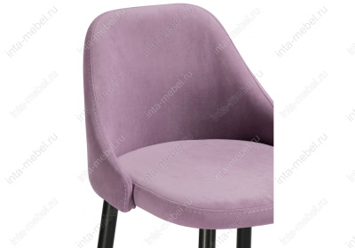 Барный стул Джама лавандовый / черный матовый. Фото №5
