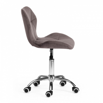 Офисное кресло Recaro (mod.007) металл, вельвет, 45x74+10см, серый (HLR 24) (поставляется по 4 шт). Фото №2
