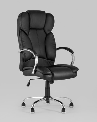 Кресло руководителя TopChairs Ultra черное. Фото №3