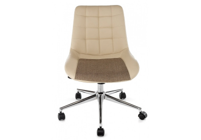 Компьютерное кресло Marco beige fabric. Фото №3