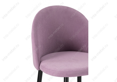Барный стул Амизуре лавандовый / черный матовый. Фото №5