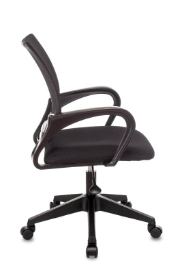 Кресло офисное TopChairs ST-Basic сетка/ткань черный. Фото №4