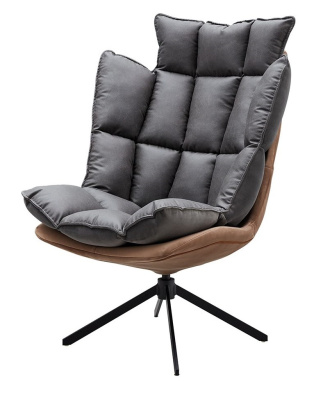 Дизайнерское кресло DC-1565G коричневый (BROWN). Фото №2
