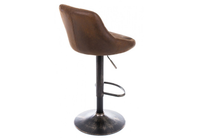 Барный стул Curt vintage brown. Фото №4