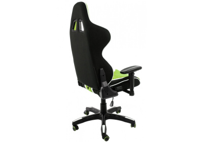 Компьютерное кресло Prime черное / зеленое. Фото №4