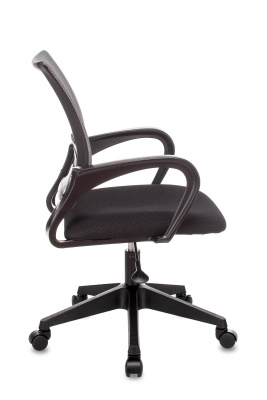 Кресло офисное TopChairs ST-Basic сетка/ткань темно-серый. Фото №4