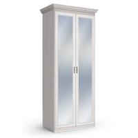 Шкаф распашной двухдверный зеркальный Неаполь. Фото №1