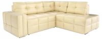 Диван угловой Леос Eco-leather Beige еврокнижка Бежевый экокожа. Фото №1