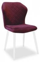 Стул DikLine 239 бордовый К19/белый