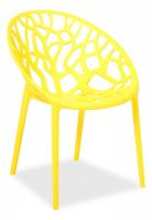 Стул Secret De Maison  BUSH (mod. 017) пластик, 60*58,5*80см, желтый (поставляется по 4 шт) фото Стул Secret De Maison  BUSH (mod. 017) пластик, 60*58,5*80см, желтый (поставляется по 4 шт). Фото №1