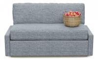Диван кухонный Малье со спальным местом Серая рогожка (рогожка, Серый) 129/74/83. Фото №1