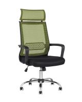 Кресло офисное TopChairs Style зеленое. Фото №1