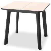 Стол обеденный DikLine Unis 14 кремовый/черный фото Стол обеденный DikLine Unis 14 кремовый/черный. Фото №1