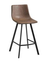 Полубарный стул 8307А-6 Brown (коричневый). Фото №1