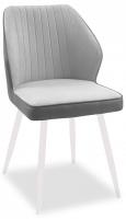 Стул DikLine 222 кремовый V02, Stone/белый