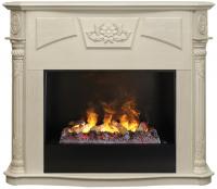 Электрокамин RealFlame Sofie 26 WT 3D Cassette 630 + Black вставка. Фото №1