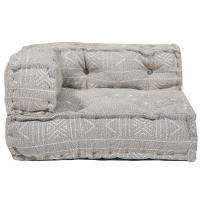 Модуль мягкий угловой Secret De Maison Sicilia (mod. 10088) (Серый Luchetta)