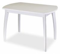 Стол с камнем -  ,белый