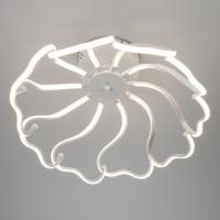 Потолочная люстра Eurosvet Begonia 90095/10 белый 100W. Фото №1