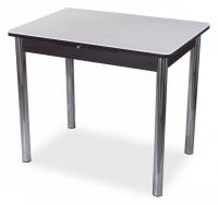 Столы с камнем , венге/камень белого цвета