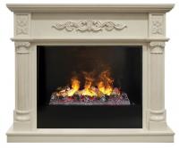 Электрокамин RealFlame Silvia 26 WT 3D Cassette 630 + Black вставка. Фото №1