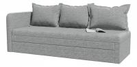 Кушетка Верди Серая рогожка Софа (рогожка, Серый) 197/75/67 Подлокотник слева.. Фото №1