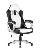 Кресло игровое TopChairs Continental белое фото Кресло игровое TopChairs Continental белое. Фото №1