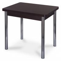 Стол кухонный  венге, ножки хром. Фото №1