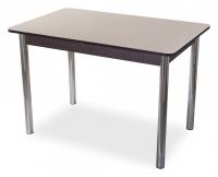 Стол со стеклом -  ,венге