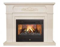 Электрокамин RealFlame Malta 26 WT с Novara 26 3D. Фото №1