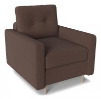 Кресло Белфаст maserati 09 Коричневый велюр. Фото №1