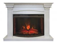 Электрокамин RealFlame Nicole 33 WT c FireSpace 33 S IR. Фото №1