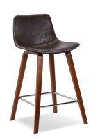 Полубарный стул JY1733-61 коричневый. Фото №1