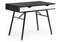Стол Soho black grained / white. Фото №1