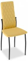 Стул Kenner 131s желтый V12/черный фото Стул Kenner 131s желтый V12/черный