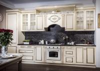 Кухня Верона композиция 2 3,9 м крем глянец. Фото №1