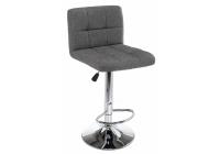 Барный стул Paskal grey fabric. Фото №1